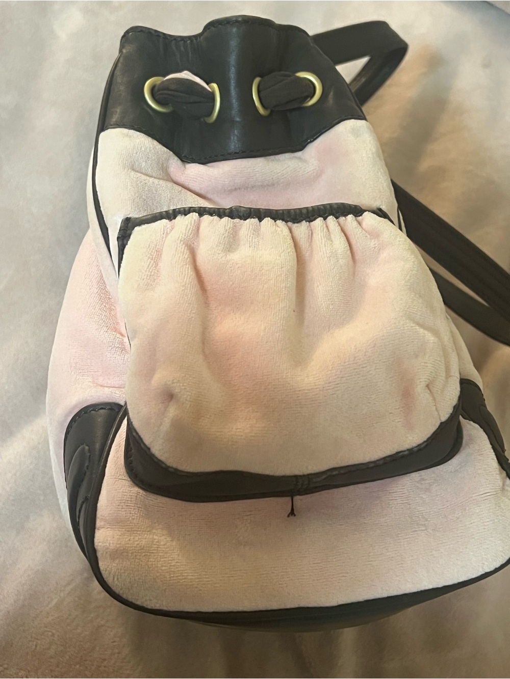 Y2K Vintage Juicy Couture Daydreamer Bag Pink Brown Scottie Dogs - Picture 8 of 16